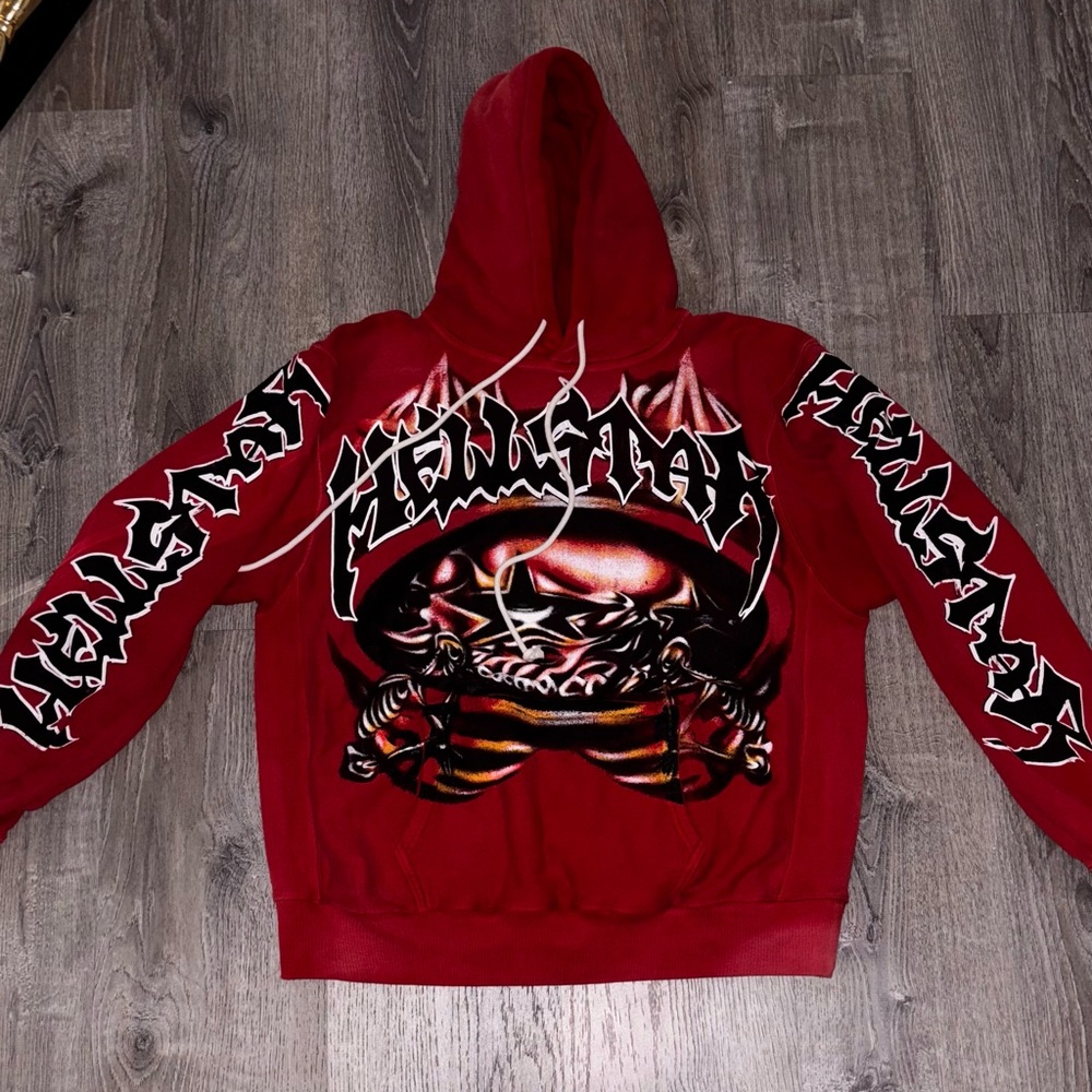Hellstar Halloween Skeleton Airbrushed hoodie